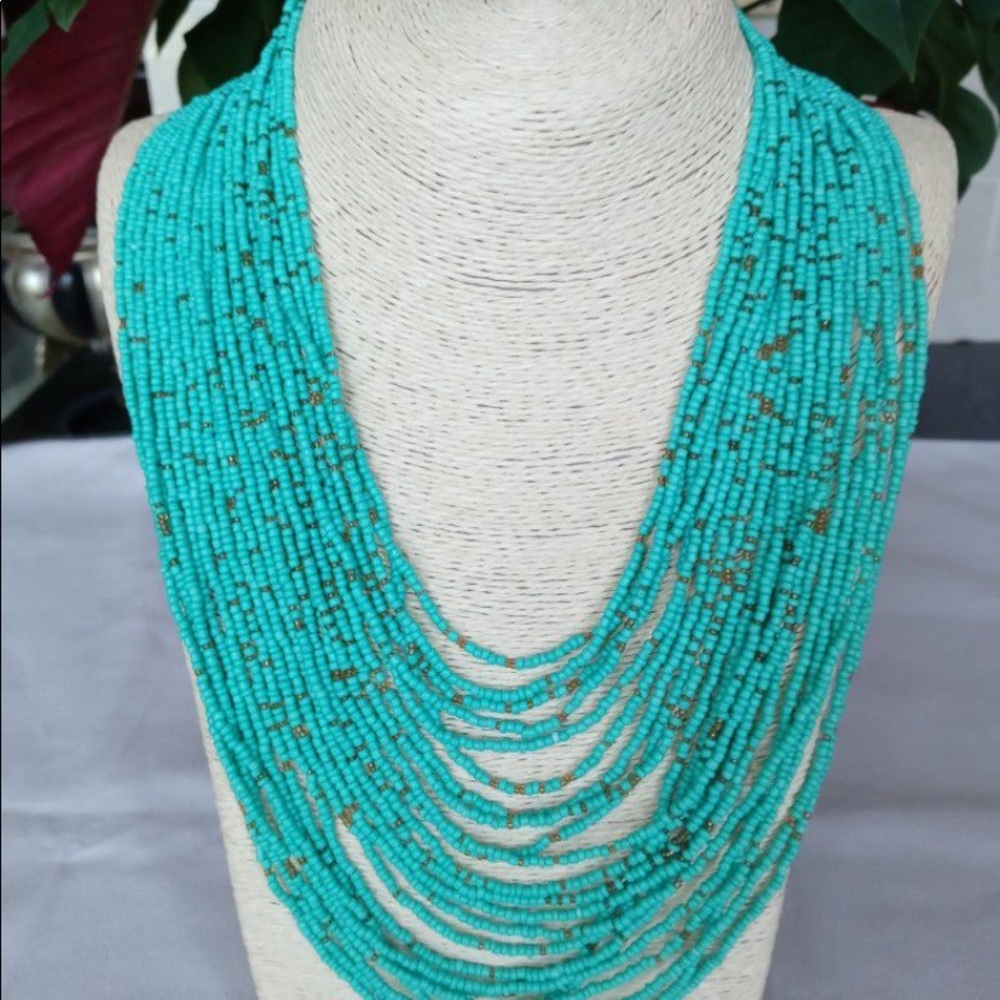 Beautiful seed bead necklace and seed necklace